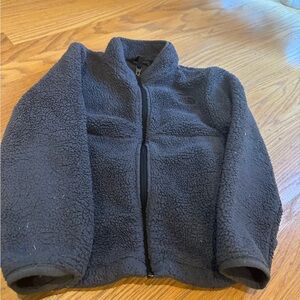 The North Face Kids Black Fleece Jacket
